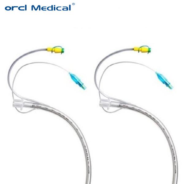 Suministros médicos desechables Tubo endotraqueal blindado con catéter de succión