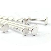 Silver plated finish Customized carbon steel rivets