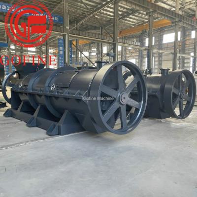 3-5 T/H Rotary Drum Fertilizer Granulator Production Line Chicken Manure
