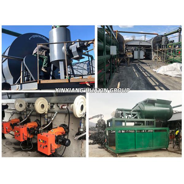 750kg Mini Waste Plastic Pyrolysis Plant To Fuel Oil all in one