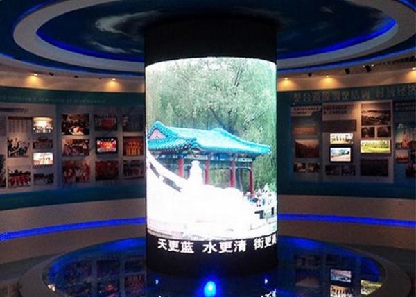 P2.5 Customized Soft Flexible LED Display Indoor Full Color 16 Bit Gray Level