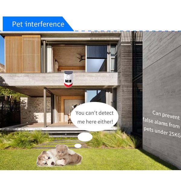 Радиотелеграф солнечного на открытом воздухе ультракрасного сигнала тревоги CT80 солнечный поручая независимый