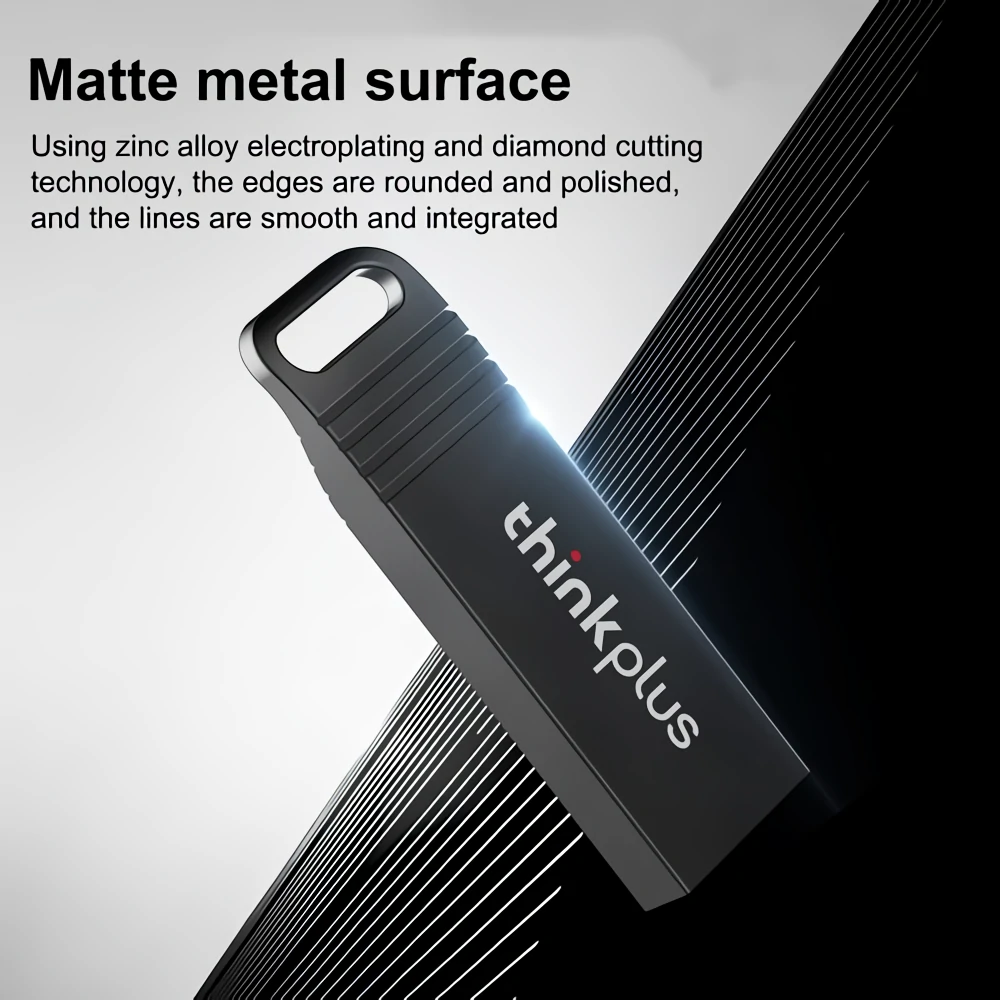 Zinc Alloy USB Thumb Drives OEM Lenovo Thinkplus MU221 U Disk Mini Pen Drive
