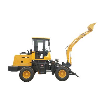 Tipo máquina escavadora hidráulica de 4 toneladas de Isuzu do eixo da roda de 42KW com martelo hidráulico