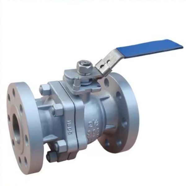 2PC Manual Floating Ball Valve Reducer Bore WCB Stainless Steel Flange Thread End PN16 Class150 Industrial Water Oil Gas Valve