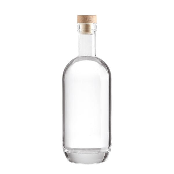 500ml Glass Tequila Bottles for Bar Surface Handling within Hot Stamping