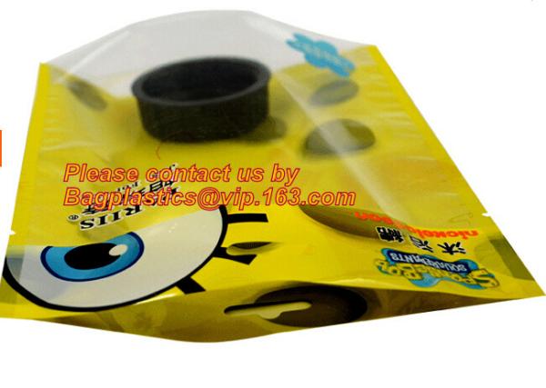 Seasoning Powder Flour Condiment Stand Up Pouch Soup Spice Packaging Bag With Window, Soup Bag, Retort pouch