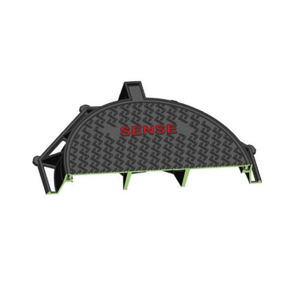D400 Steel Manhole Cover Round Eight Angle Ductile Iron EN GJS500-7 Building Road 