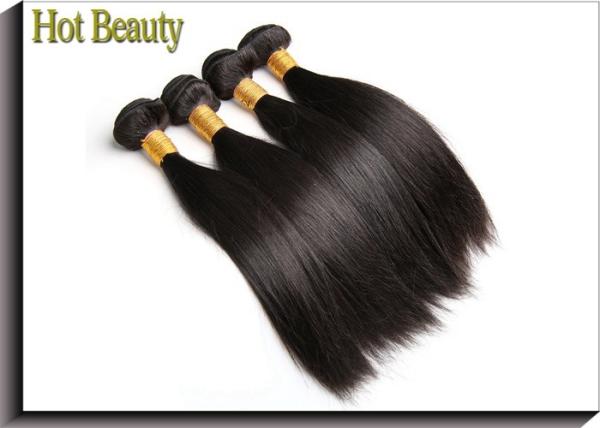 Soft / Thick Virgin Human Hair Grade 7A Milk Smooth Hair Wave No Knots