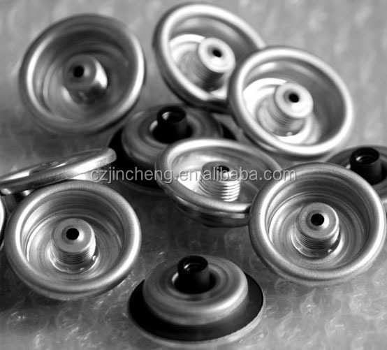 La femelle a fileté la soupape vissée de jet d'aérosol pour le métal du fer-blanc 134a