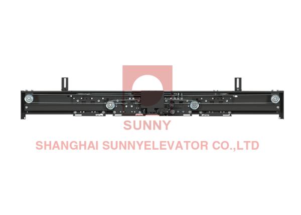 4-Leaf Center Opening Elevator Landing Door Heavy-Duty 1200-3000mm