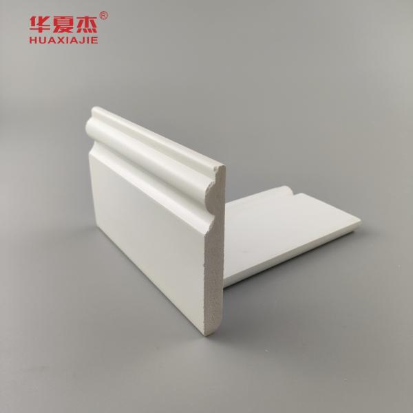 Moisture-Proof PVC Moldings PVC Skirting For Anti-UV Protection Long-Lasting Performance