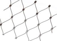 Malha de aço inoxidável de pouco peso da corda de fio da rede 2.4mm
