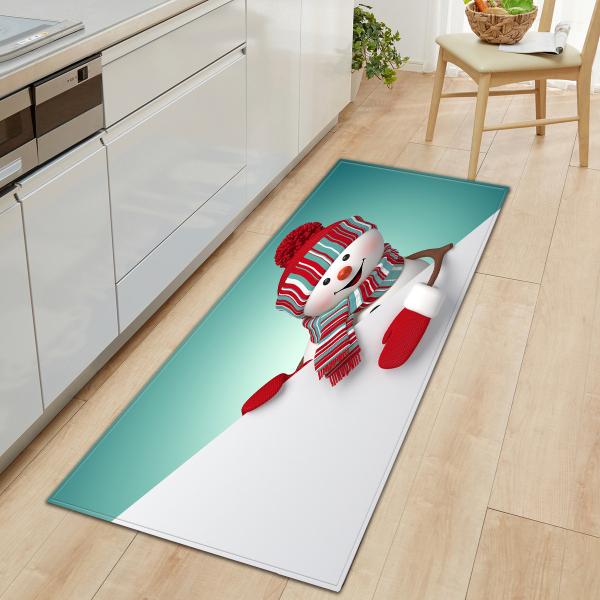 Esteira lavável do conforto da cozinha de Santa Cute Kitchen Runner Rugs 40*60cm