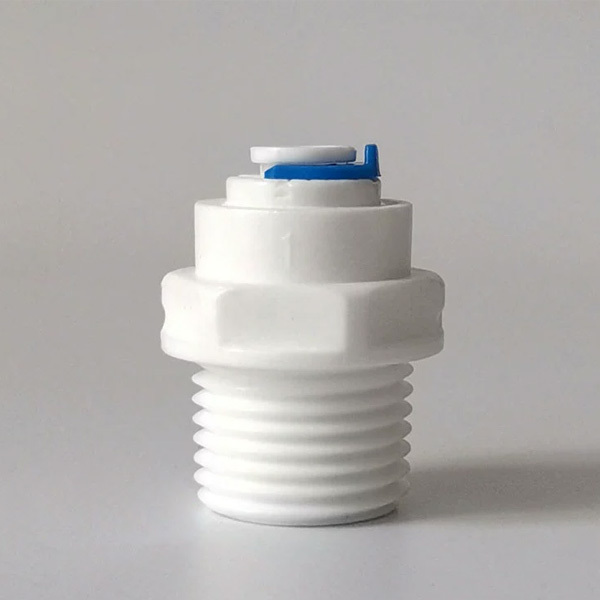 Adaptateur à raccord rapide droit 1/2 filetage mâle vers connecteur rapide 1/4