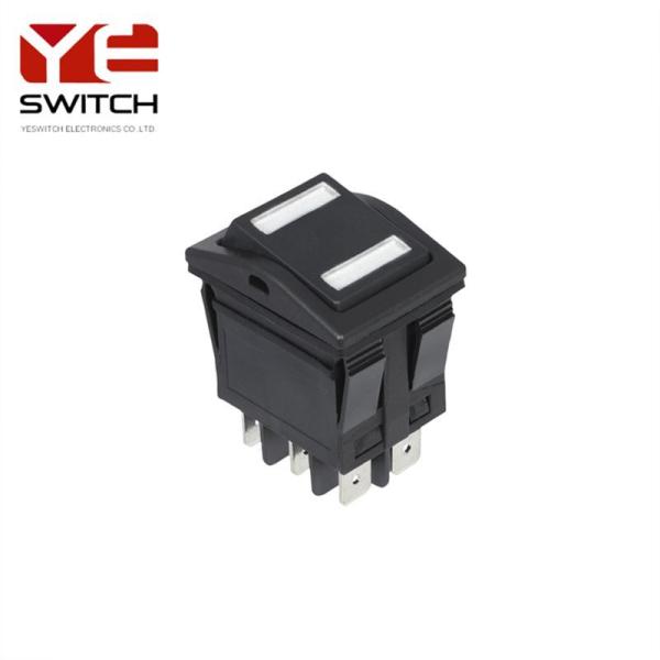 Momentary Lock Rocker Toggle Switch 250VAC Heavy Duty Momentary Switch