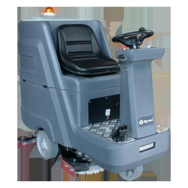 Industrial Ride On Floor Scrubber Machine With Big Tank CE 170rpm