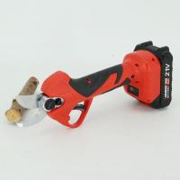 Pruner elétrico sem fio eficiente de borracha manuseado jardim árvore frutífera de poda de tesoura bateria