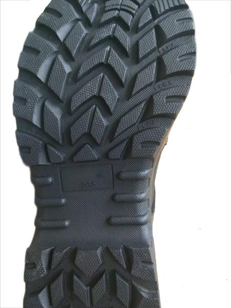 Cotton Fabric Military Leather Boots Lace Up Waterproof Side Zipper Boots