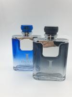 bouteille de parfum 100ml en verre de luxe pour l'estampillage chaud des hommes