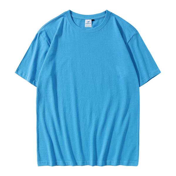 Fashionable Plain Organic Cotton T Shirts Anti Pilling Plain Black Cotton Shirt