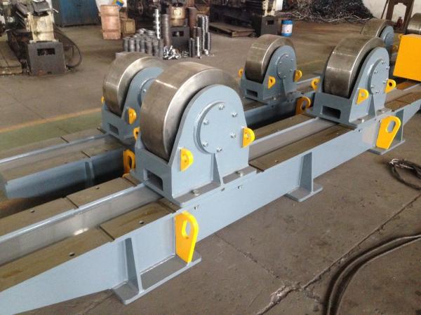 100T Heavy Duty Tank Welding Equipment Conventional Welding Rotator Use Bolts Adjustment for Huge Diameter Cylinder