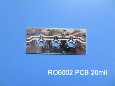 20mil Rogers 6002 PCB HASL Lead Free PCB UL 94-V0 Double Sided Circuit Board