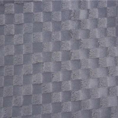 Eco-friendly Fashion High Quality Laminated Small Grid Fabric Velvet Print Sofa Velvet Textile Fabric