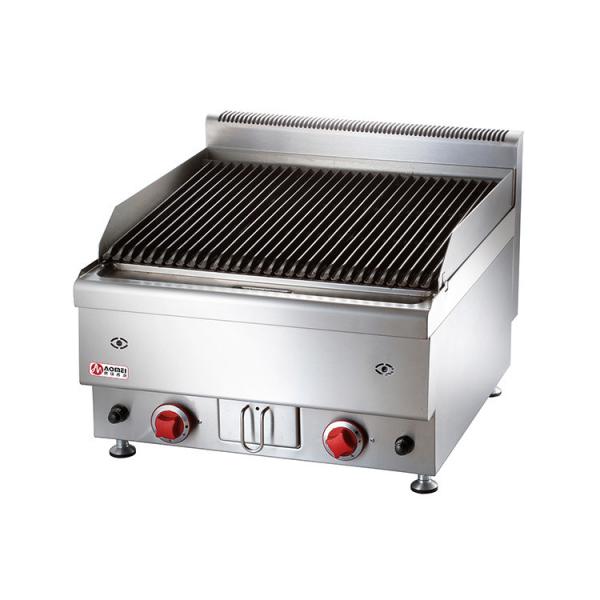 Grelha de pedra vulcânica de Aomei Grelha a gás de aço inoxidável NG2000-2500Pa m3/h 1,46 14,4 BTU