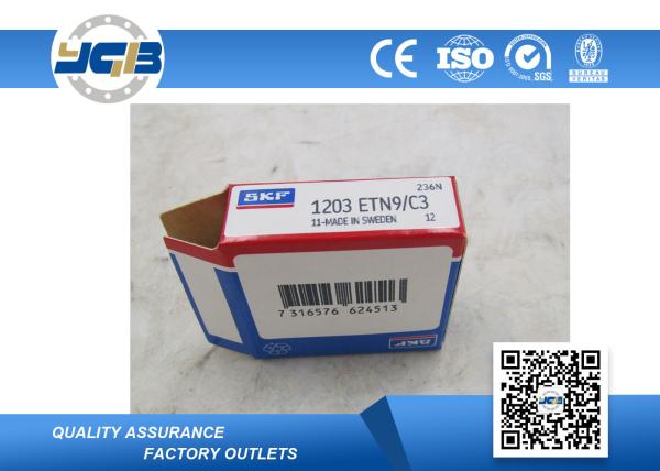 Less Friction Skf Self Aligning Bearing 1203 1204 1205 ETN9 In Power Machinery