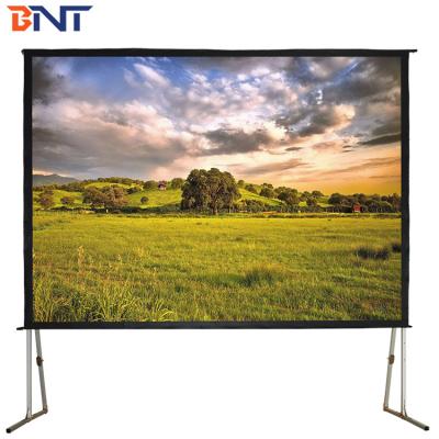 250 Inch Motorized Projector Screen For Large Scale Business Activities