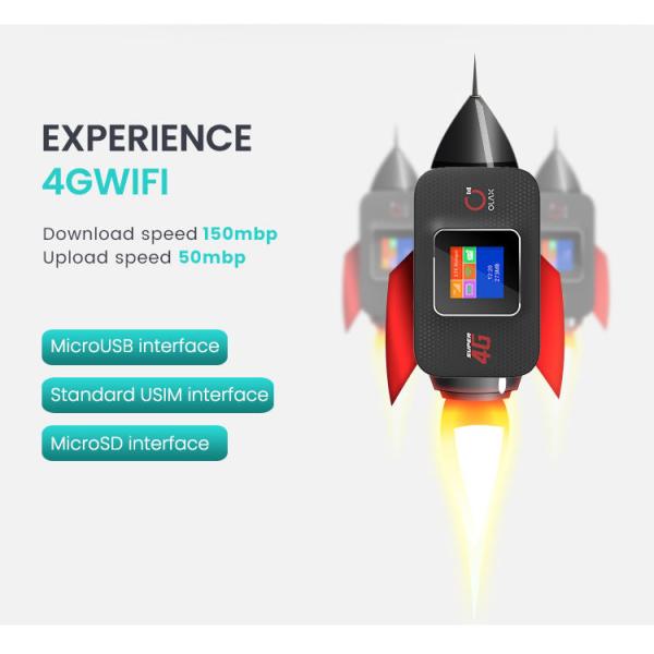 OLAX MF982 Модифицированный модем 4G маршрутизатор портативный Wi-Fi 4G SIM карты карманный модем