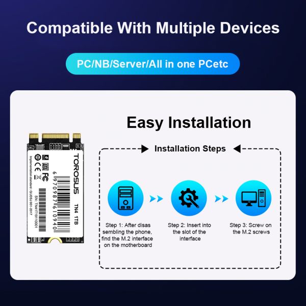 TOROSUS NGFF SSD TN4 Solid State Drive