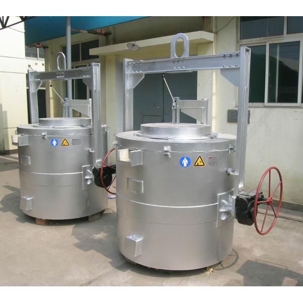 Промышленный газ приостанавливая тип 500KG алюминиевого тигельного горна электрический