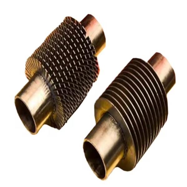 DELLOK Нержавеющая сталь L Рыбчатая трубка для кондиционера / теплообменника