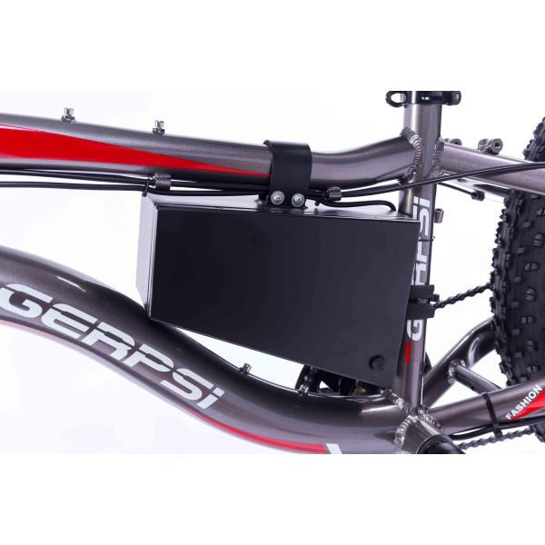 7 Speed Fat Tires Electric Bike 36V 10Ah Removable Lithium Ion Battery 350W Motor