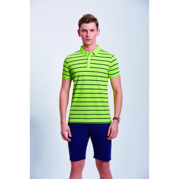 Рубашка спорт поло хлопка Pima людей рубашек работы лета Flyita