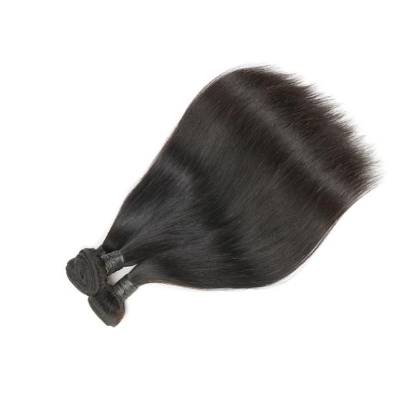 paquets épais de cheveux du Brésilien 8A de Remy cuticle noire naturelle SUP
