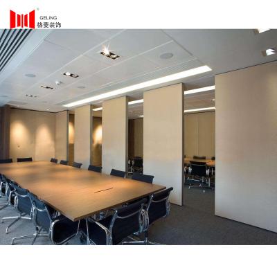 Geling Foldable Soundproof Partition Wall 38kg/M2 For Meeting Room