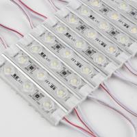 Módulo de luz LED personalizado por inyección de PVC IP67 a prueba de agua DC12V SMD3030 para servicio de publicidad