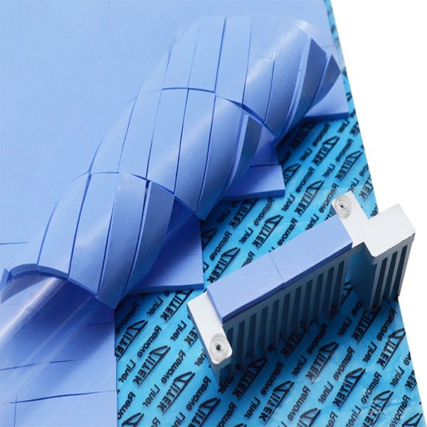 TIF100-50-05E Heat Transfer CPU Thermal Pad With 5.0W/MK Thermal Conductive Gap Pad Suitable For Portable Electronics And Industrial Equipment