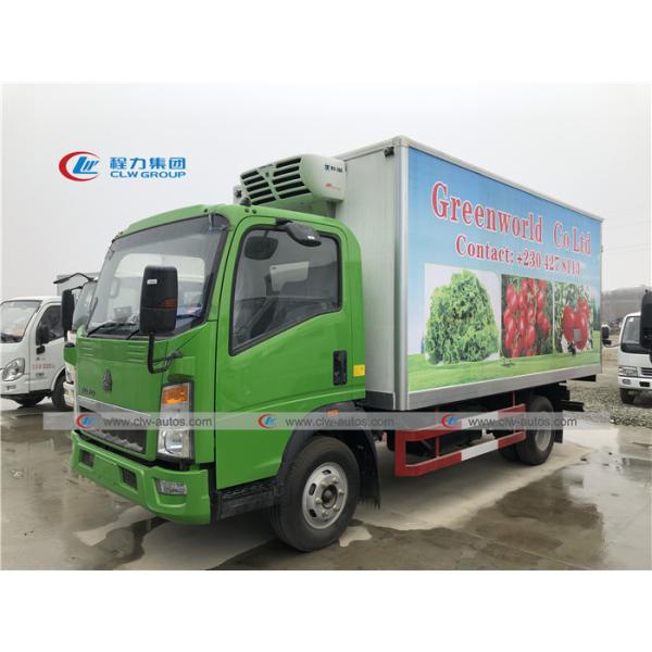 SINOTRUK HOWO Refrigerated Van Truck