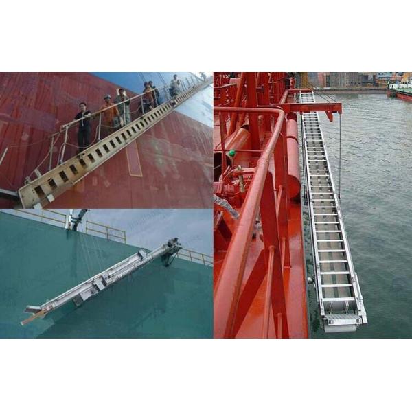 12-58 трап вмещаемости трапа восхождения на борт алюминиевого сплава шагов морской