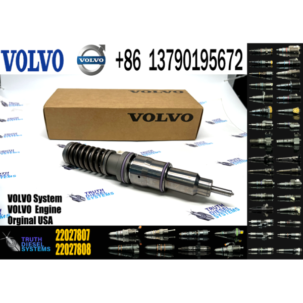 Diesel Fuel Injector Assembly 33800-84700 22027808 22027807 BEBE4B03001 Common Rail Injector Use for V-olvo Mack Fit Hyundai E3.5