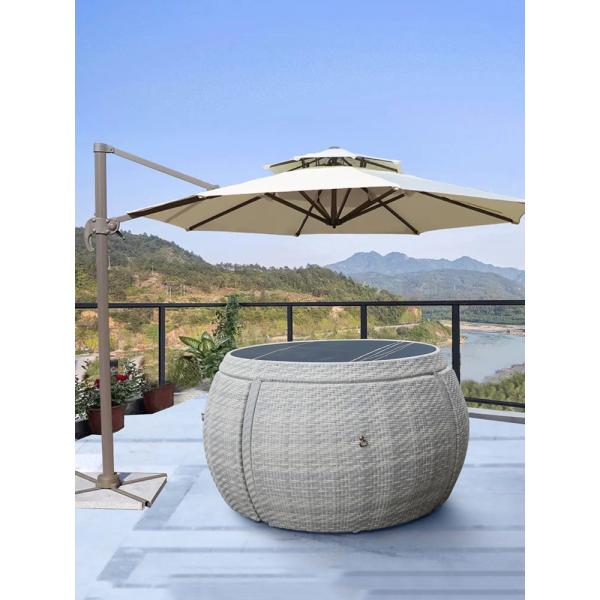 Modern Outdoor Furniture Garden Patio Set Customized Color Wicker Dining Chair Table Sets