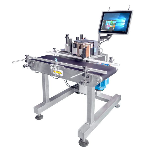 Industrial Package Labeling Machine For Bottles Printing Pharmaceutical Grade