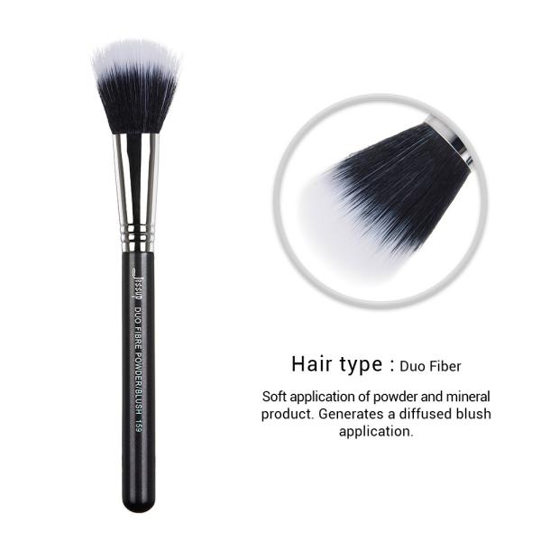 Jessup 18.1cm Individual Makeup Brushes Duo Fiber Blush Brush
