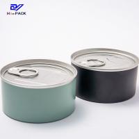 Boîte d'emballage de mauvaises herbes personnalisable avec un couvercle en aluminium, un couvercle en métal, un capuchon en plastique ou une peau de couvercle