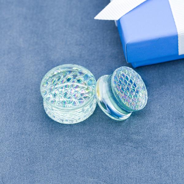A orelha do vidro de Pyrex do OEM obstrui a joia perfurando feito a mão de aço inoxidável de 13mm