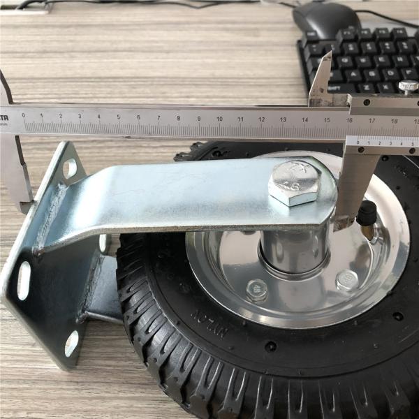 250-4 Rubber Caster Wheels Heavy Duty For Hand Cart